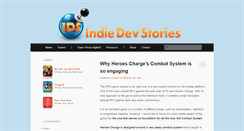 Desktop Screenshot of indiedevstories.com